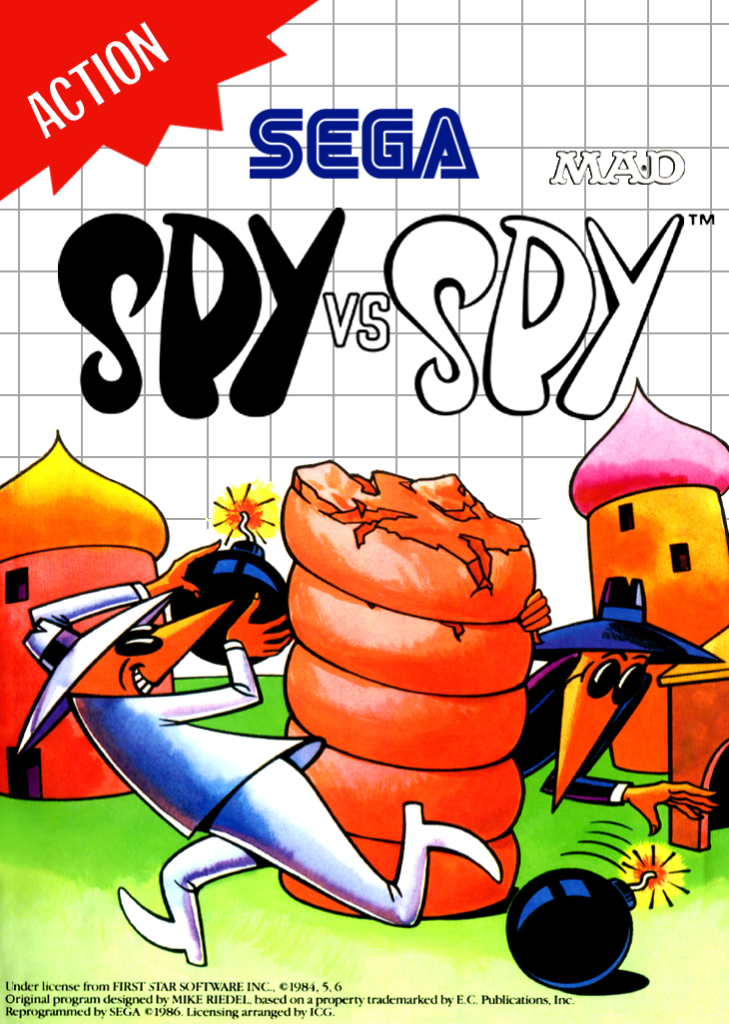 Spy vs Spy | Sega Master System